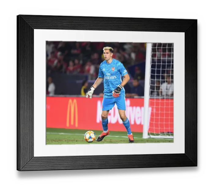 Framed Print : Emiliano Martinez in Action: Arsenal vs. Bayern Munich, 2019 International Champions Cup Framed Print : Emiliano Martinez in Action: Arsenal vs. Bayern Munich, 2019 International Champions Cup