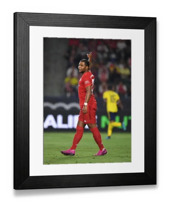 Framed Print : Arsenal vs. Bayern Munich: 2019 International Champions Cup Clash in Carson