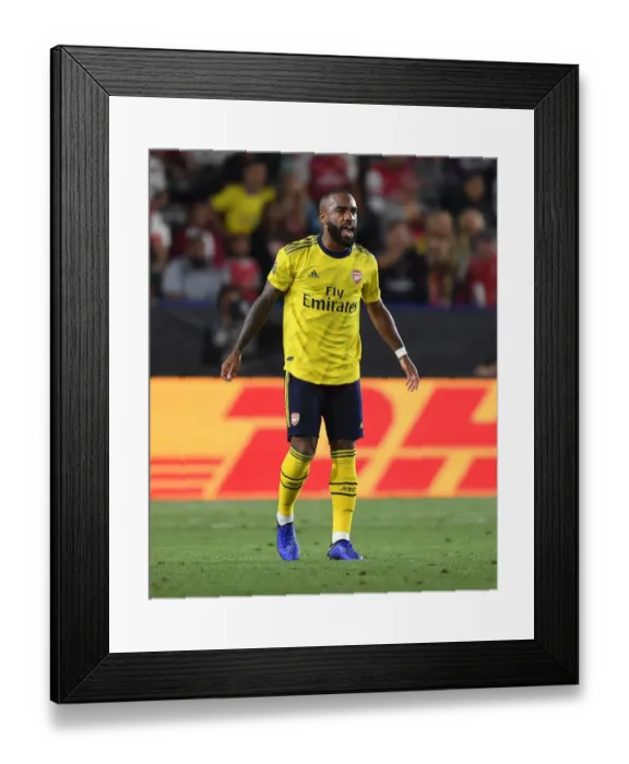 Framed Print : Arsenal vs. Bayern Munich: Clash in Carson - International Champions Cup 2019