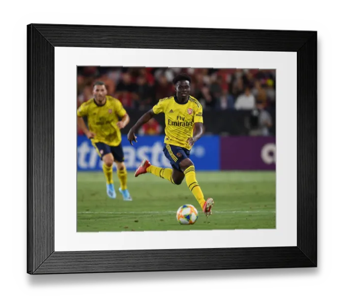 Framed Print : Arsenal vs. Bayern Munich: 2019 International Champions Cup Match
