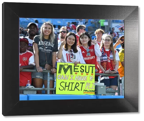 Arsenal Fans Gather in Charlotte for Arsenal vs. Fiorentina at 2019 International Champions Cup