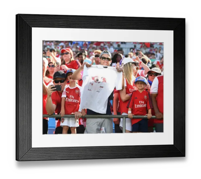 Framed Print : Arsenal Fans Unite in Charlotte for Arsenal vs. ACF Fiorentina at 2019 International Champions Cup Framed Print : Arsenal Fans Unite in Charlotte for Arsenal vs. ACF Fiorentina at 2019 International Champions Cup