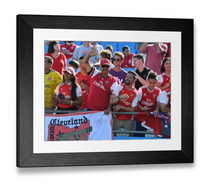 Framed Print : Arsenal Fans Unite in Charlotte for 2019 International Champions Cup: Arsenal vs. ACF Fiorentina Framed Print : Arsenal Fans Unite in Charlotte for 2019 International Champions Cup: Arsenal vs. ACF Fiorentina
