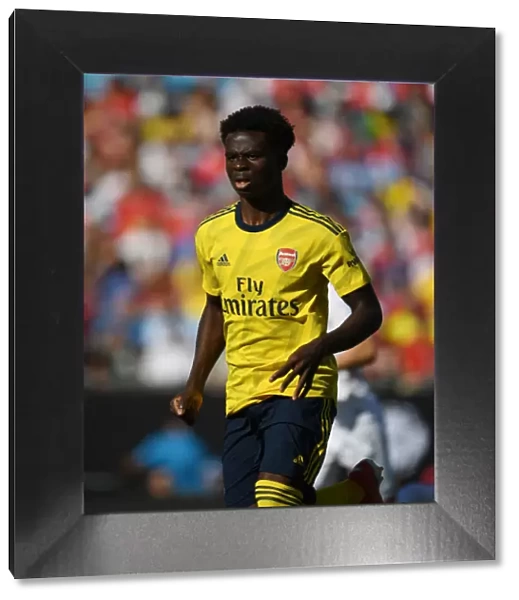 Arsenal's Saka Stands Out: Arsenal vs. Fiorentina, 2019 International Champions Cup, Charlotte