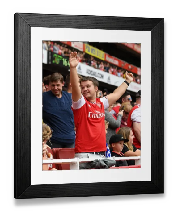 Framed Print : Arsenal vs. Olympique Lyonnais: Emirates Cup Clash, London 2019 Framed Print : Arsenal vs. Olympique Lyonnais: Emirates Cup Clash, London 2019