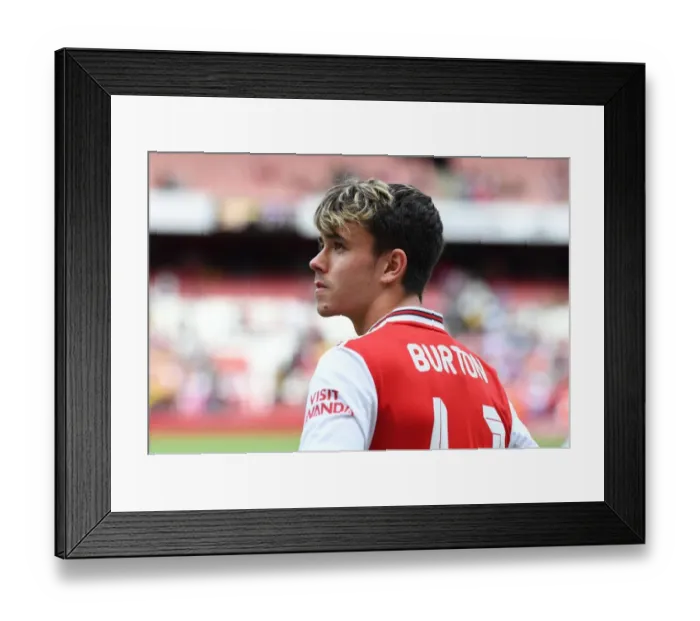 Framed Print : Arsenal vs. Olympique Lyonnais: Emirates Cup Showdown - 2019