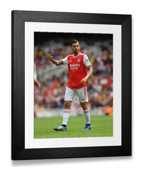 Framed Print : Dani Ceballos Stars: Arsenal vs. Olympique Lyonnais at Emirates Cup, 2019 Framed Print : Dani Ceballos Stars: Arsenal vs. Olympique Lyonnais at Emirates Cup, 2019