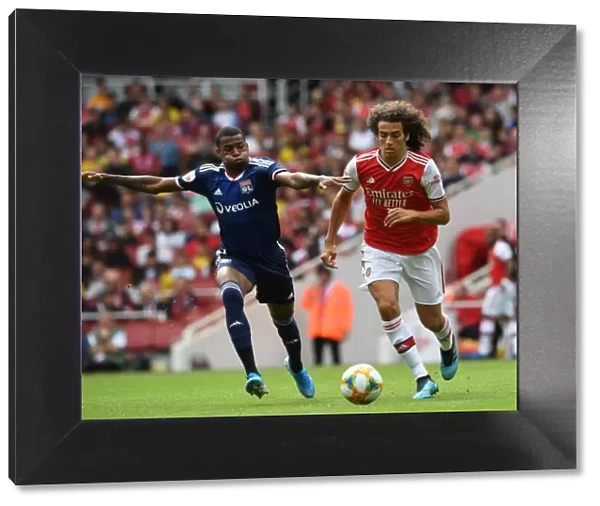 Matteo Guendouzi in Action: Arsenal vs. Olympique Lyonnais, Emirates Cup 2019