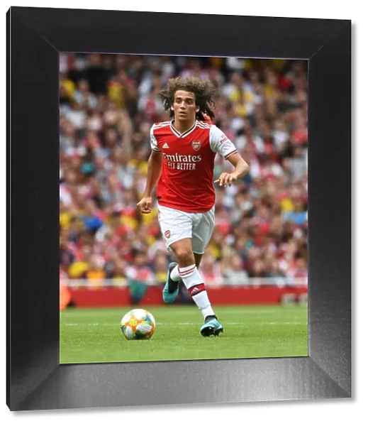 Arsenal's Guendouzi in Action: Arsenal vs. Olympique Lyonnais at Emirates Cup 2019