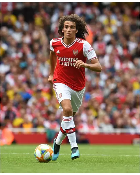 Arsenal vs. Olympique Lyonnais: Matteo Guendouzi in Action at the Emirates Cup, 2019