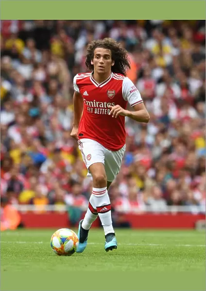 Arsenal vs. Olympique Lyonnais: Matteo Guendouzi in Action at the Emirates Cup, 2019