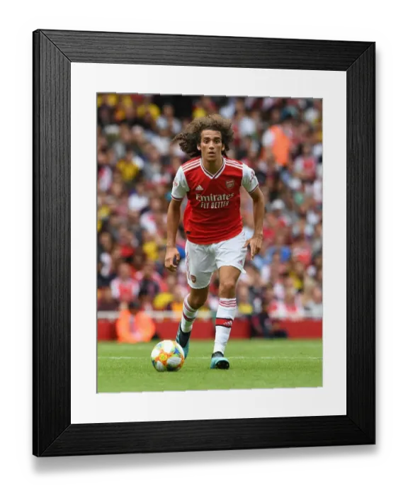 Framed Print : Arsenal's Guendouzi in Action: Arsenal vs. Olympique Lyonnais at Emirates Cup, 2019 Framed Print : Arsenal's Guendouzi in Action: Arsenal vs. Olympique Lyonnais at Emirates Cup, 2019
