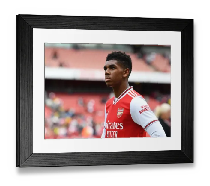 Framed Print : Arsenal's Tyreece John-Jules Post-Match at Emirates Cup Against Olympique Lyonnais (2019) Framed Print : Arsenal's Tyreece John-Jules Post-Match at Emirates Cup Against Olympique Lyonnais (2019)