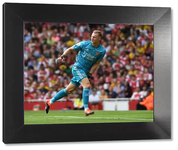 Arsenal's Bernd Leno in Action: Emirates Cup 2019 - Arsenal vs. Olympique Lyonnais