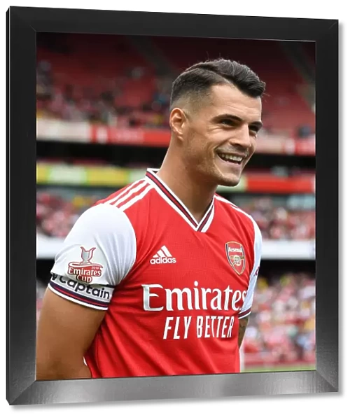 Granit Xhaka: Arsenal's Gear Up for Emirates Cup Clash Against Olympique Lyonnais
