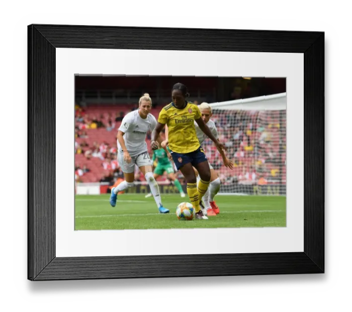 Framed Print : Arsenal Women vs Bayern Munich: Emirates Cup Showdown Framed Print : Arsenal Women vs Bayern Munich: Emirates Cup Showdown
