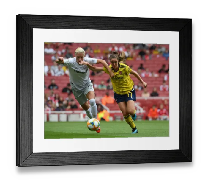 Framed Print : Arsenal Women vs. FC Bayern Munich: Emirates Cup Showdown (2019-20) Framed Print : Arsenal Women vs. FC Bayern Munich: Emirates Cup Showdown (2019-20)