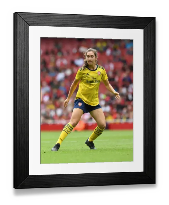 Framed Print : Arsenal's Silvana Flores in Action at Emirates Cup Against FC Bayern Munich (2019-20) Framed Print : Arsenal's Silvana Flores in Action at Emirates Cup Against FC Bayern Munich (2019-20)