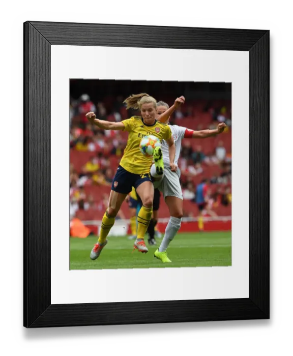 Framed Print : Arsenal Women vs. FC Bayern Munich: Emirates Cup Clash Framed Print : Arsenal Women vs. FC Bayern Munich: Emirates Cup Clash