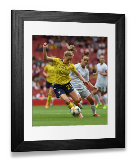 Framed Print : Clash of Stars: Tabea Kemme vs. Lina Magull at the Emirates Cup - Arsenal Women vs. FC Bayern Munich Framed Print : Clash of Stars: Tabea Kemme vs. Lina Magull at the Emirates Cup - Arsenal Women vs. FC Bayern Munich