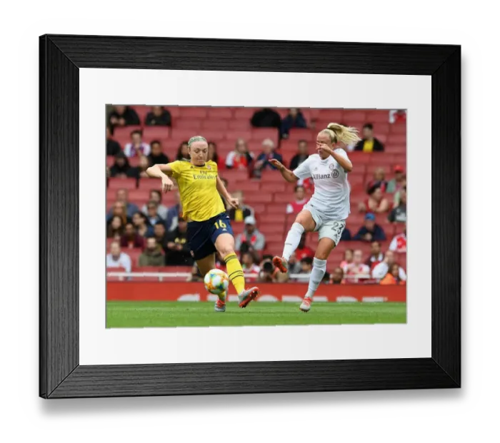 Framed Print : Arsenal Women vs. FC Bayern Munich: Emirates Cup Clash (2019-20)