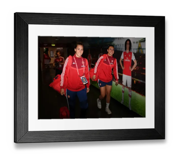 Framed Print : Arsenal Women vs. FC Bayern Munich: Pre-Season Showdown at Emirates Stadium Framed Print : Arsenal Women vs. FC Bayern Munich: Pre-Season Showdown at Emirates Stadium
