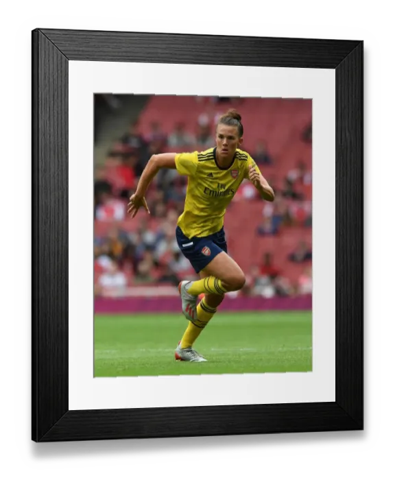 Framed Print : Arsenal Women vs. FC Bayern Munich: Emirates Cup Clash