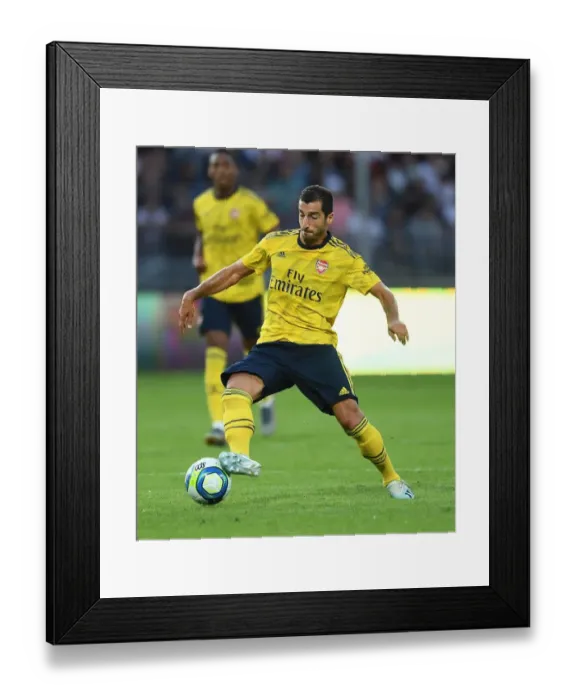 Framed Print : Mkhitaryan Shines: Henrikh's Stellar Performance for Arsenal in Angers Friendly Framed Print : Mkhitaryan Shines: Henrikh's Stellar Performance for Arsenal in Angers Friendly