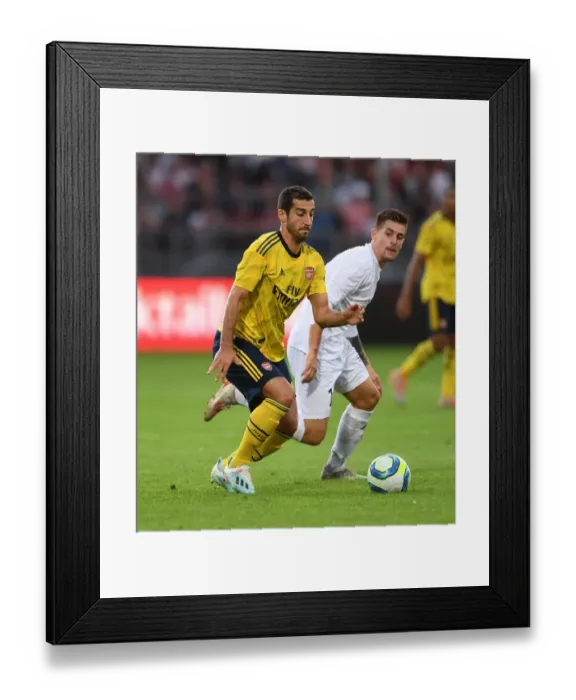 Framed Print : Mkhitaryan's Shining Moment: Arsenal's Standout Performance vs Angers Framed Print : Mkhitaryan's Shining Moment: Arsenal's Standout Performance vs Angers