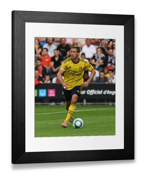 Framed Print : Arsenal's Nacho Monreal in Action during Angers Friendly Framed Print : Arsenal's Nacho Monreal in Action during Angers Friendly