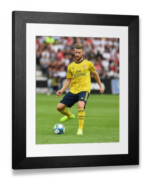 Framed Print : Arsenal's Shkodran Mustafi in Action against Angers during 2019 Pre-Season Friendly Framed Print : Arsenal's Shkodran Mustafi in Action against Angers during 2019 Pre-Season Friendly