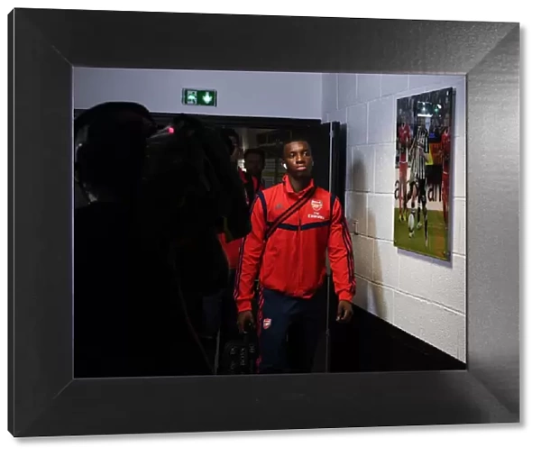 Arsenal's Eddie Nketiah Prepares for Angers Friendly