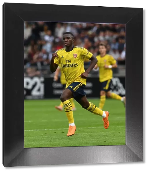 Arsenal's Eddie Nketiah in Action: Angers Pre-Season Friendly (2019)