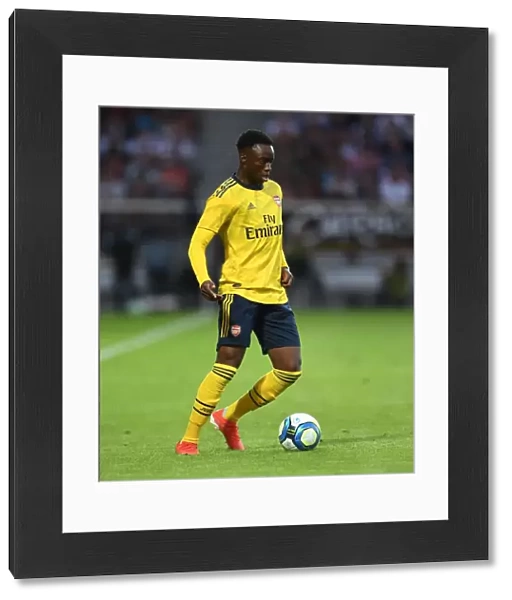 Arsenal's James Olayinka in Action against Angers during 2019 Pre-Season Friendly