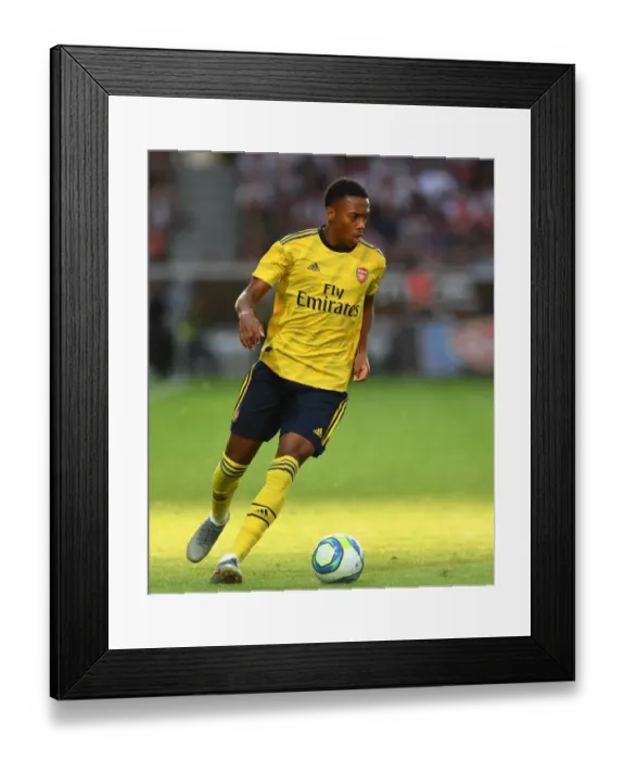 Framed Print : Arsenal's Joe Willock Shines in Pre-Season Clash against Angers (July 2019)