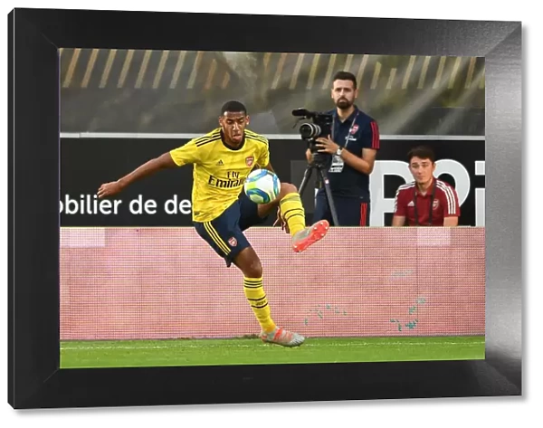 Arsenal's Dominic Thompson in Action against Angers during 2019 Pre-Season Friendly
