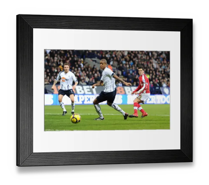 Framed Print : Cesc Fabregas Scores the Opener: Arsenal's 2-0 Victory over Bolton Wanderers, 2010 Framed Print : Cesc Fabregas Scores the Opener: Arsenal's 2-0 Victory over Bolton Wanderers, 2010