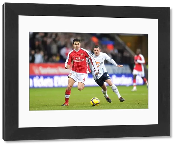 Cesc Fabregas (Arsenal) Paul Robinson (Bolton). Bolton Wanderers 0: 2 Arsenal