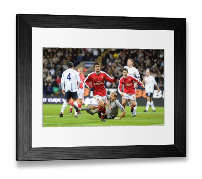 Framed Print : Fran Merida's Brilliant Strike: Arsenal's 2-0 Victory Over Bolton Wanderers Framed Print : Fran Merida's Brilliant Strike: Arsenal's 2-0 Victory Over Bolton Wanderers