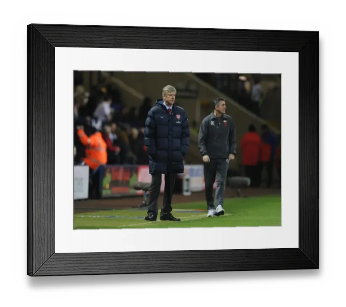 Framed Print : Arsene Wenger vs. Owen Coyle: Arsenal's 2-0 Victory over Bolton Wanderers, 2010 Framed Print : Arsene Wenger vs. Owen Coyle: Arsenal's 2-0 Victory over Bolton Wanderers, 2010