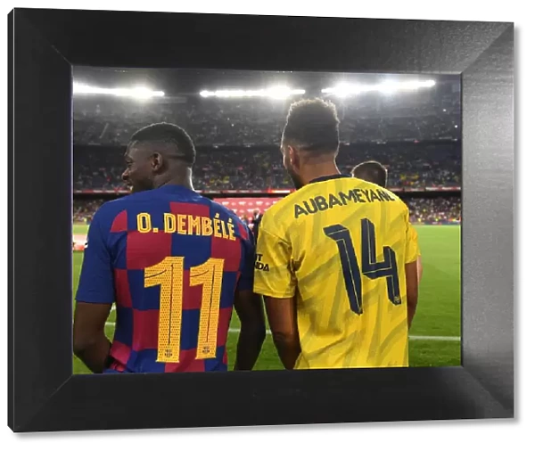 FC Barcelona vs. Arsenal: Aubameyang and Dembele Face Off in 2019 Pre-Season Friendly