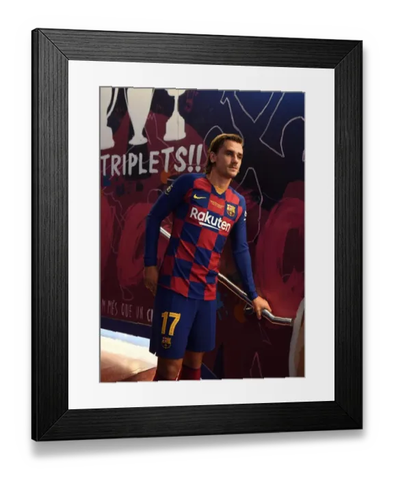 Framed Print : FC Barcelona vs. Arsenal: Griezmann's Return - Pre-Season Friendly, 2019