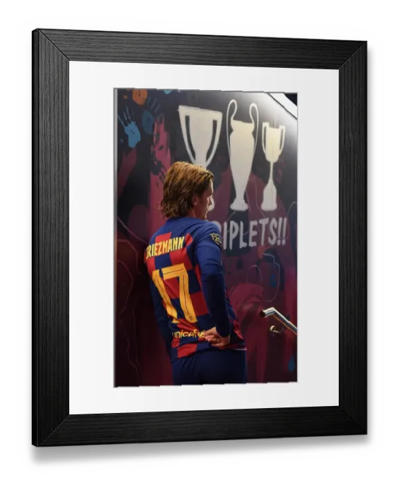 Framed Print : Griezmann's Return: FC Barcelona vs. Arsenal, 2019 Pre-Season Friendly Framed Print : Griezmann's Return: FC Barcelona vs. Arsenal, 2019 Pre-Season Friendly
