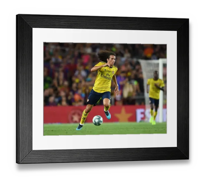 Framed Print : Guendouzi at Nou Camp: Arsenal vs. FC Barcelona (2019-20 Pre-Season Friendly) Framed Print : Guendouzi at Nou Camp: Arsenal vs. FC Barcelona (2019-20 Pre-Season Friendly)