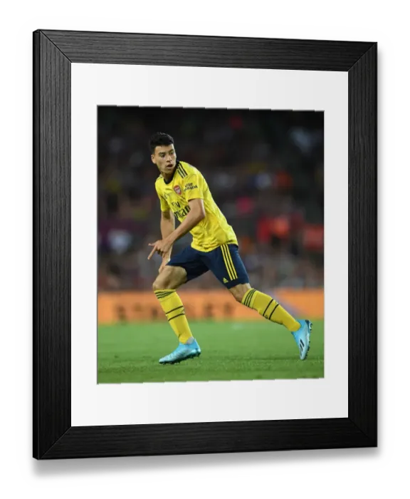 Framed Print : Martinelli's Debut: Arsenal vs. FC Barcelona, 2019 Pre-Season Clash in Spain Framed Print : Martinelli's Debut: Arsenal vs. FC Barcelona, 2019 Pre-Season Clash in Spain