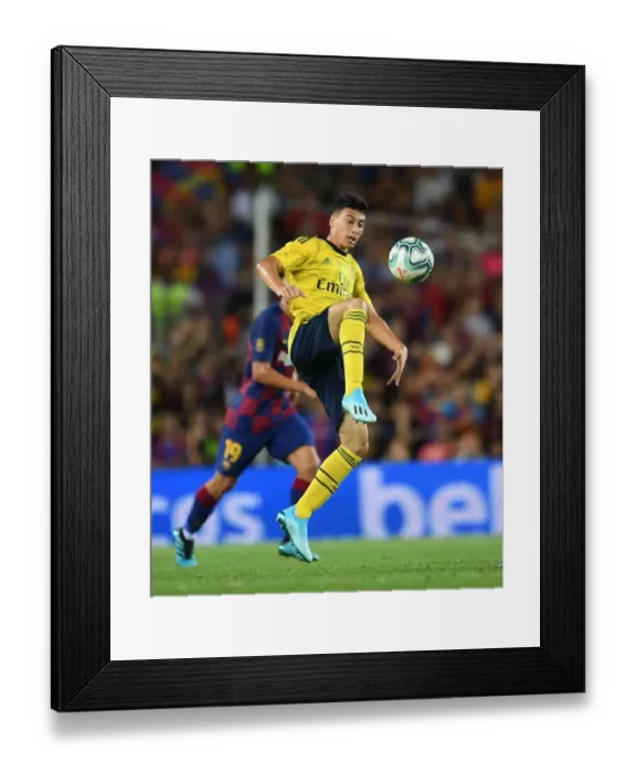 Framed Print : Martinelli's Debut Shines: Arsenal vs. FC Barcelona (2019-20 Pre-Season Friendly) Framed Print : Martinelli's Debut Shines: Arsenal vs. FC Barcelona (2019-20 Pre-Season Friendly)