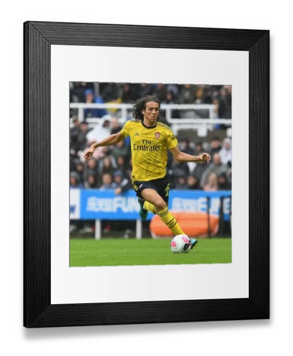 Framed Print : Newcastle United vs. Arsenal FC: Matteo Guendouzi in Action - Premier League 2019-20