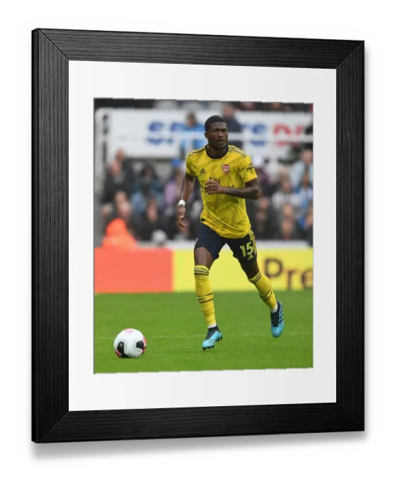 Framed Print : Maitland-Niles in Action: Arsenal vs. Newcastle United, Premier League 2019-20