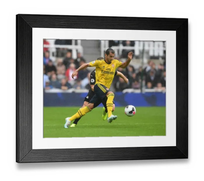 Framed Print : Mkhitaryan's Brilliant Performance: Arsenal's Commanding Victory over Newcastle United, Premier League 2019-20 Framed Print : Mkhitaryan's Brilliant Performance: Arsenal's Commanding Victory over Newcastle United, Premier League 2019-20