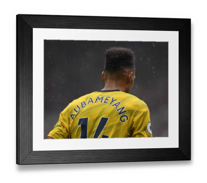 Framed Print : Pierre-Emerick Aubameyang in Action: Arsenal vs Newcastle United, Premier League 2019-20 Framed Print : Pierre-Emerick Aubameyang in Action: Arsenal vs Newcastle United, Premier League 2019-20